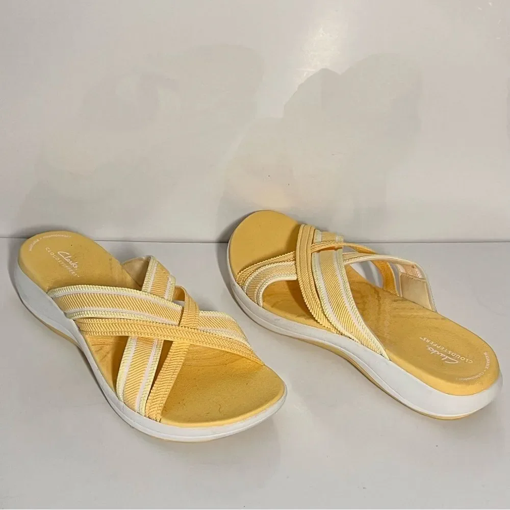 Clarks Cloudsteppers Mira Isle Sport Slide Sandals